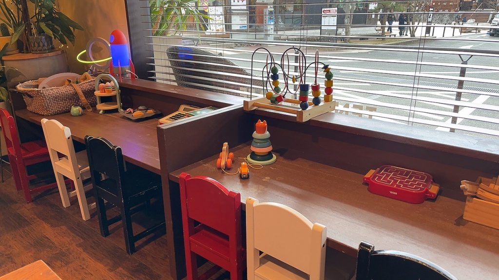 TEN.TEN.CAFE 東大寺店の遊びスペース