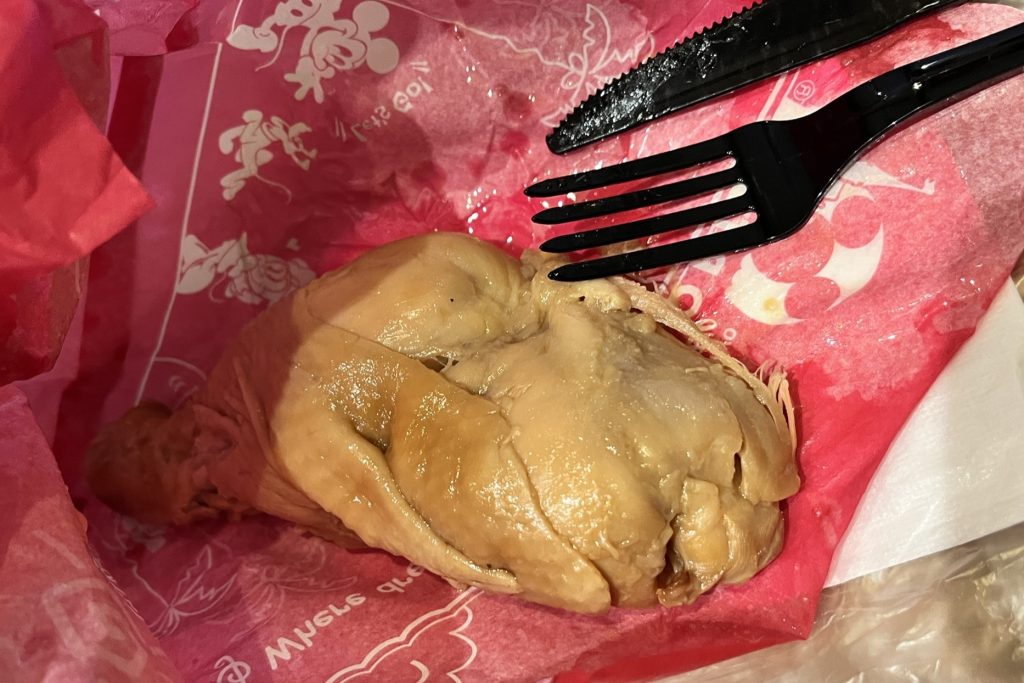 スキッパーズ・ギャレーの照り焼きチキンレッグ