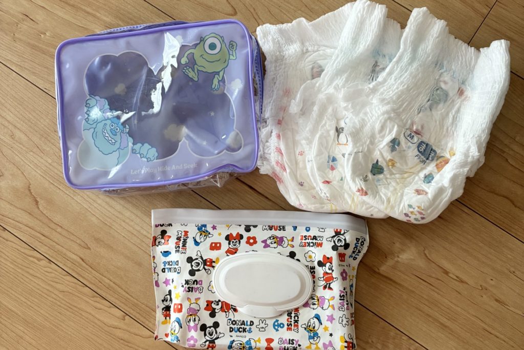 オムツポーチの中