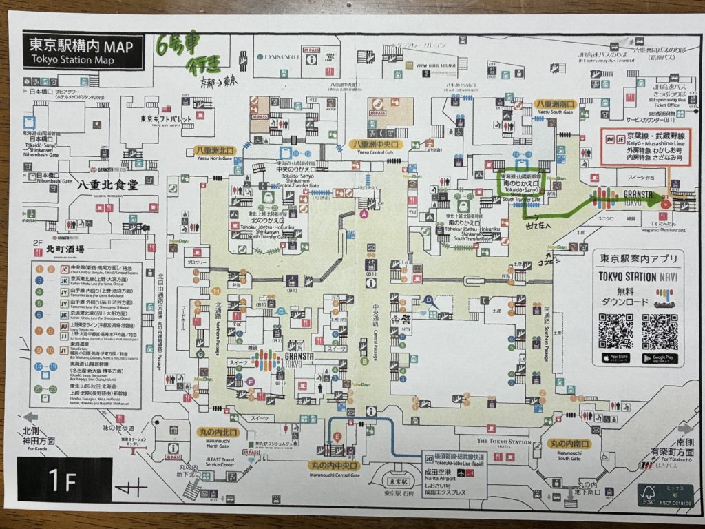 東京駅 京葉線乗り換え