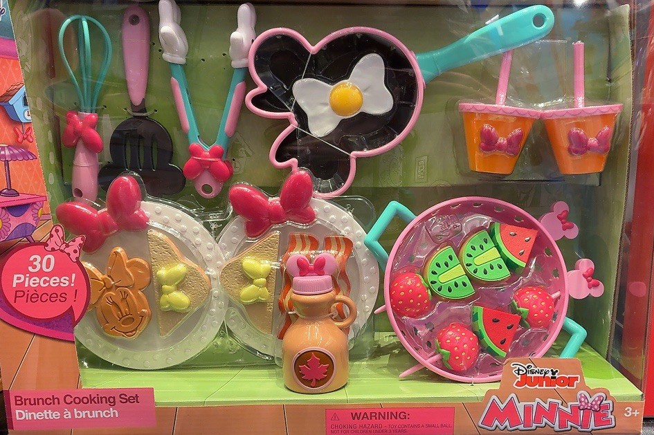 おままごとキッチンとミニー おもちゃ ブランチクッキングセット